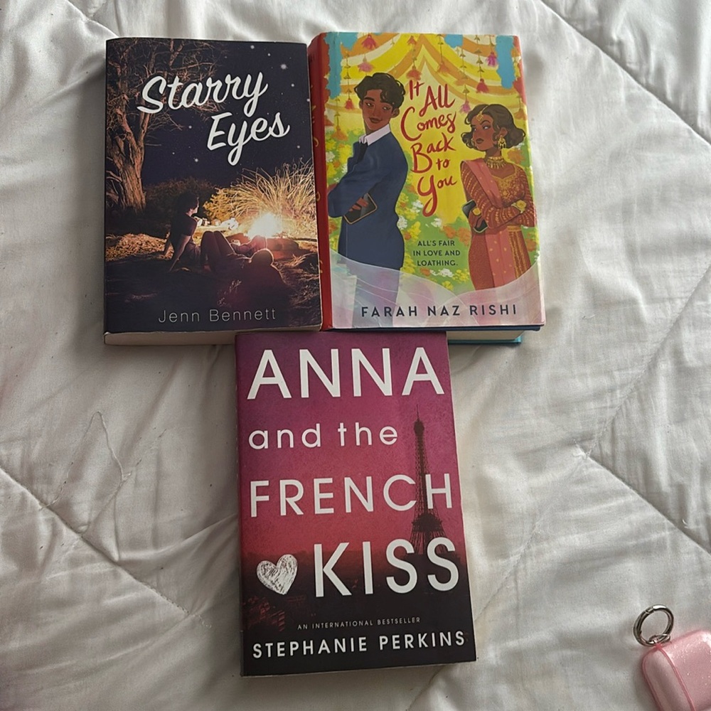 Selling all three books in great condition